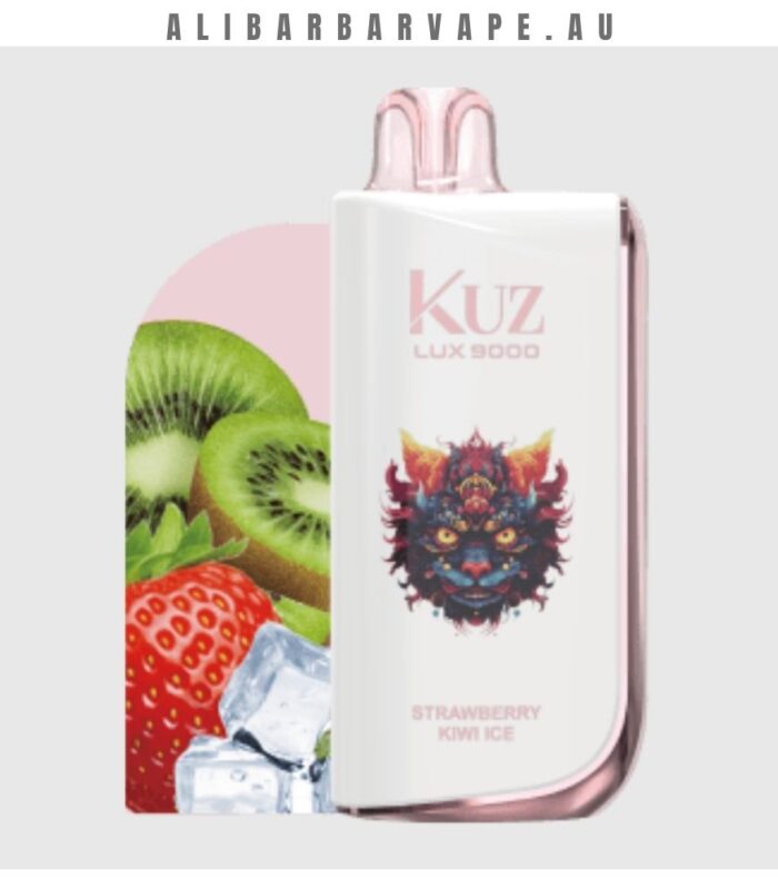 KUZ LUX 9000 Puffs Strawberry Kiwi Ice