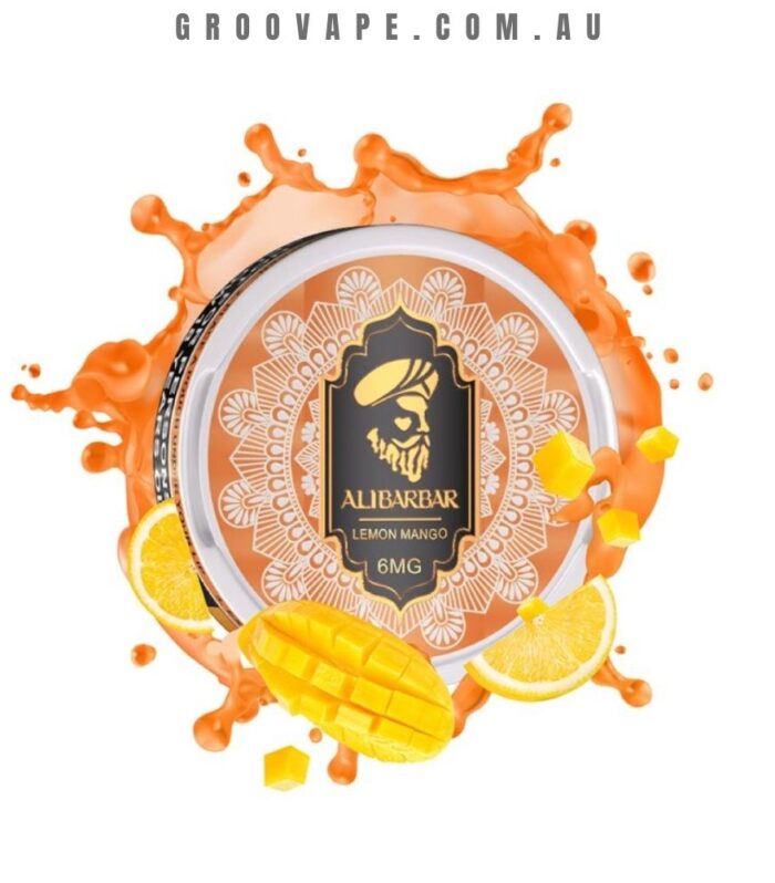 Lemon Mango – Alibarbar Nicotine Pouches – 6/12/24/36mg