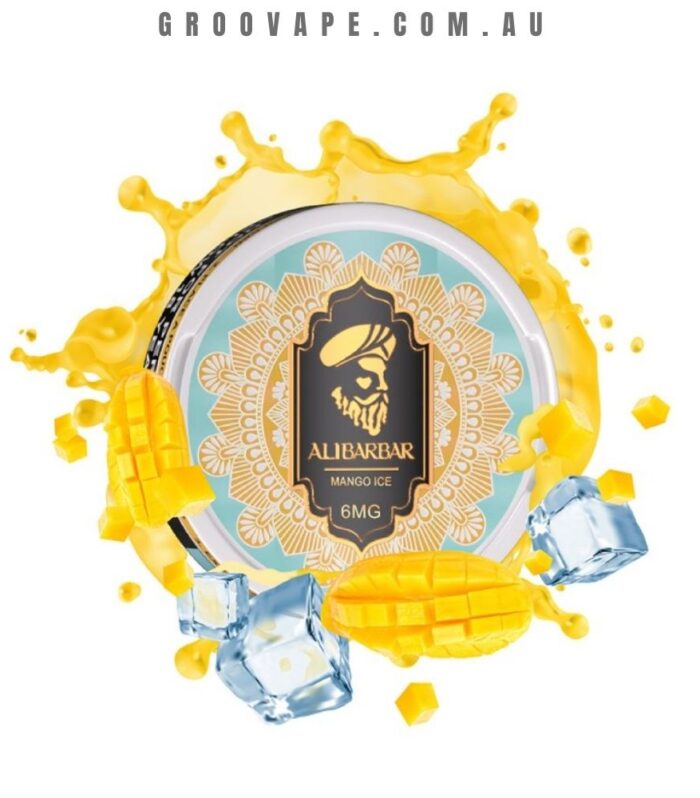 Mango Ice – Alibarbar Nicotine Pouches – 6/12/24/36mg