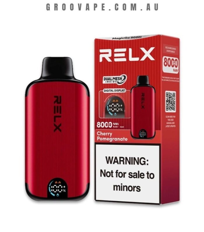 RELX MagicGo 8000 Puffs Cherry Pomegranate