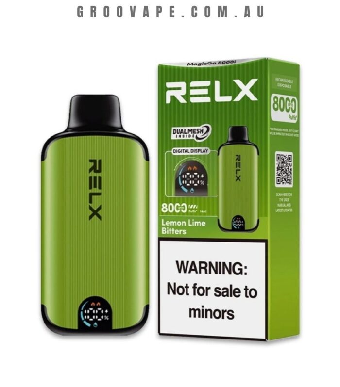 RELX MagicGo 8000 Puffs Lemon Lime Bitters