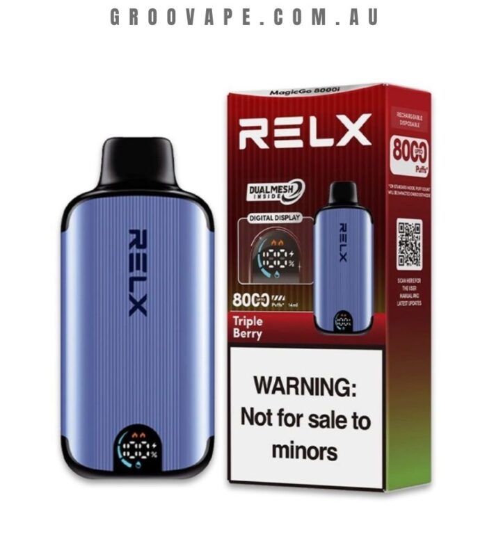 RELX MagicGo 8000 Puffs Triple Berry