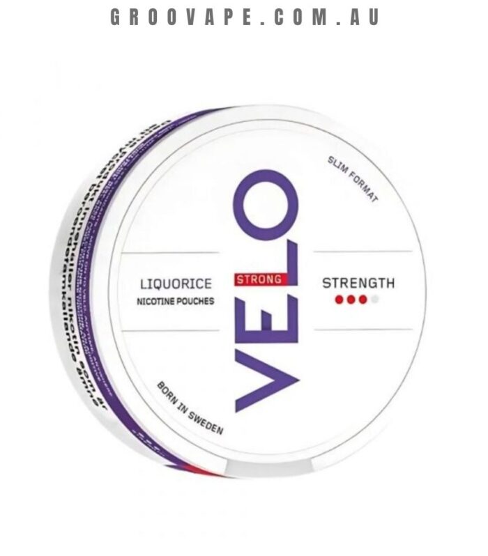 Velo Nicotine Pouches Liquorice Strong