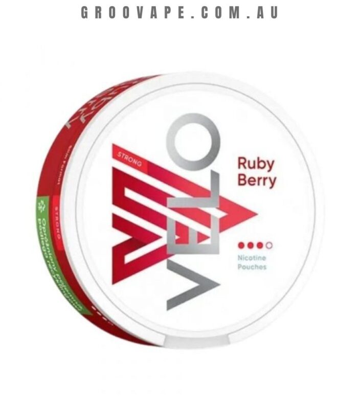 Velo Nicotine Pouches Ruby Berry Strong