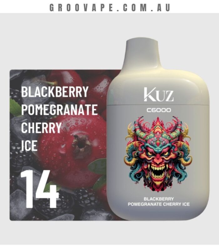 Kuz C6000 Blackberry Pomegranate Cherry Ice